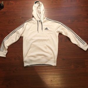 White Adidas Hoodie